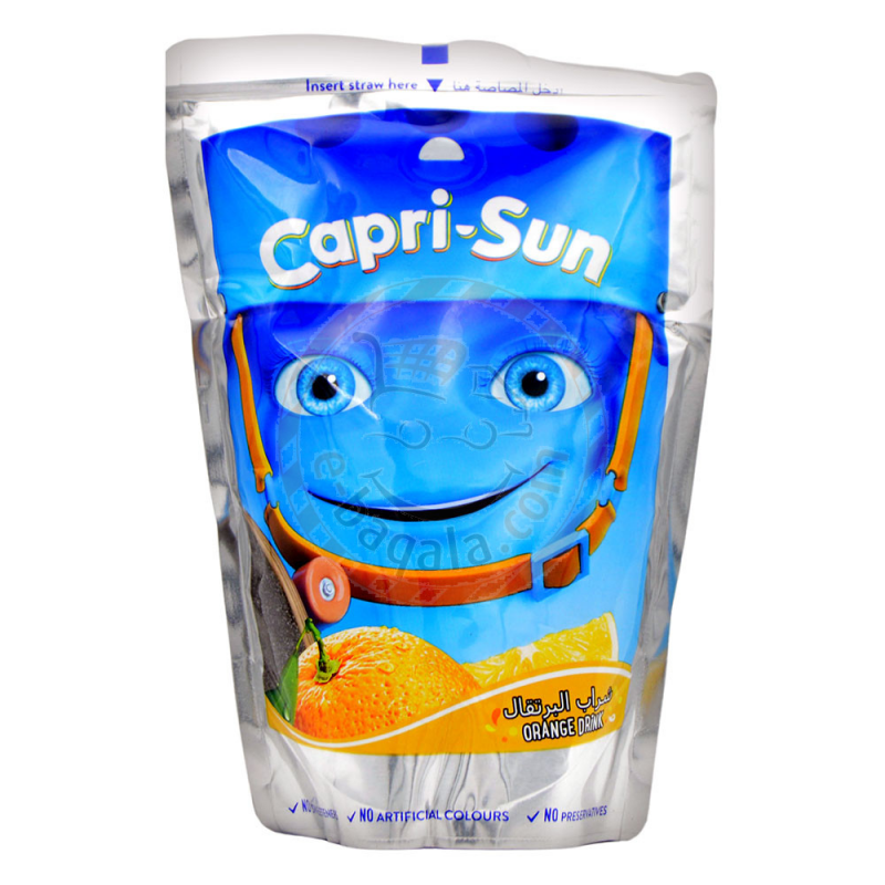 Capri-Sun Orange Drink Pkt 200Ml